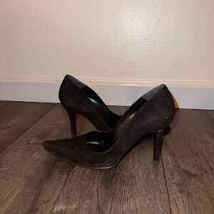Stuart Weitzman Black Suede Heels